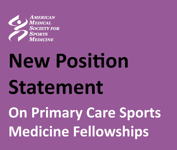 AMERICAN MEDICAL SOCIETY FOR SPORTS MEDICINE - AMSSM